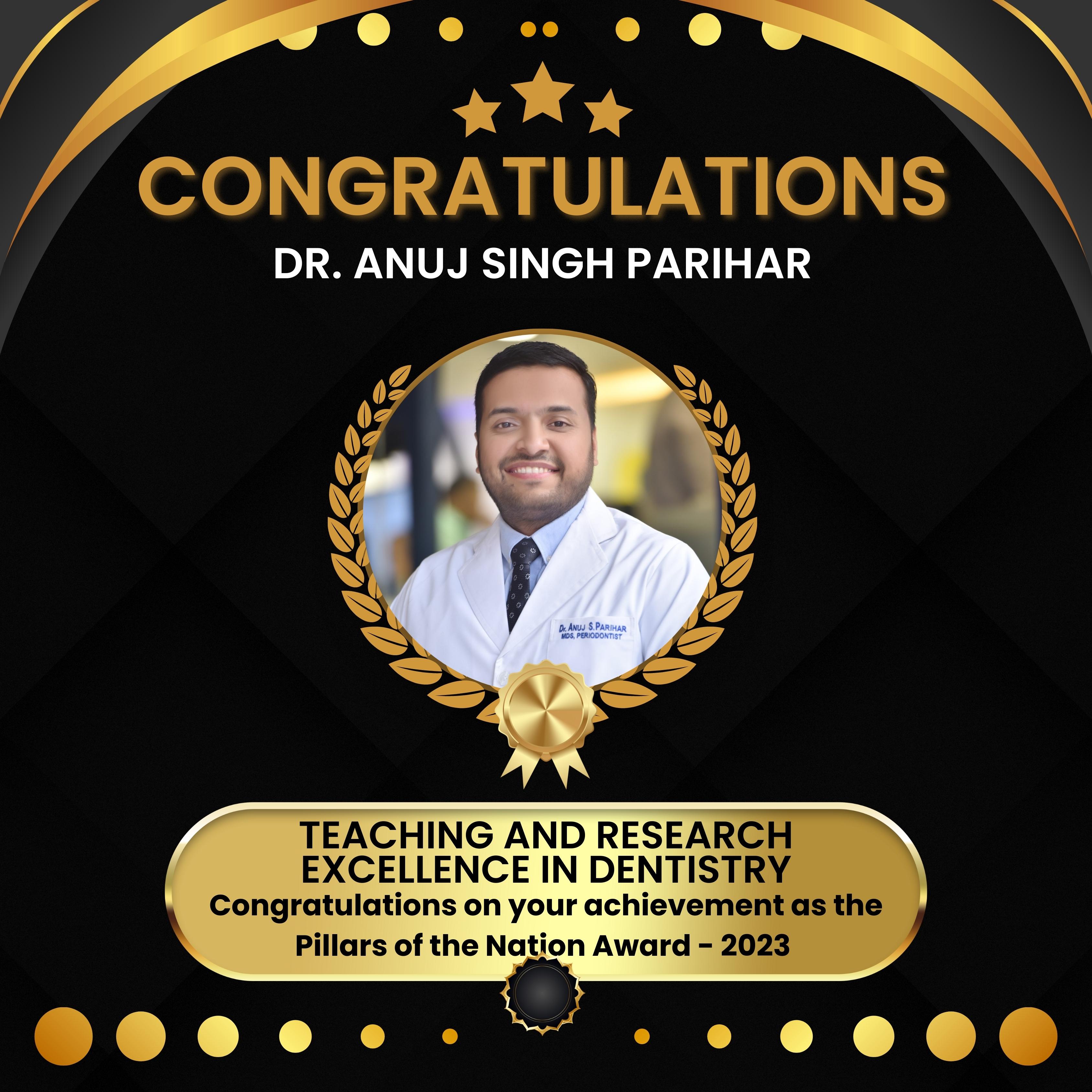 Dr. Anuj Singh Parihar